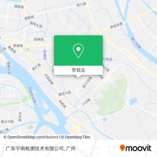 广东宇南检测技术有限公司地图