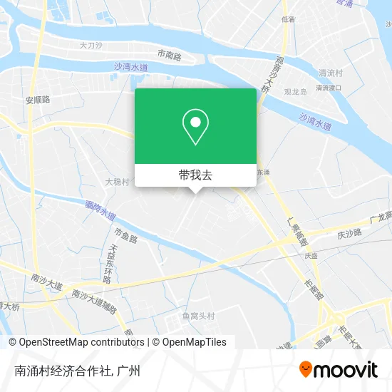 南涌村经济合作社地图