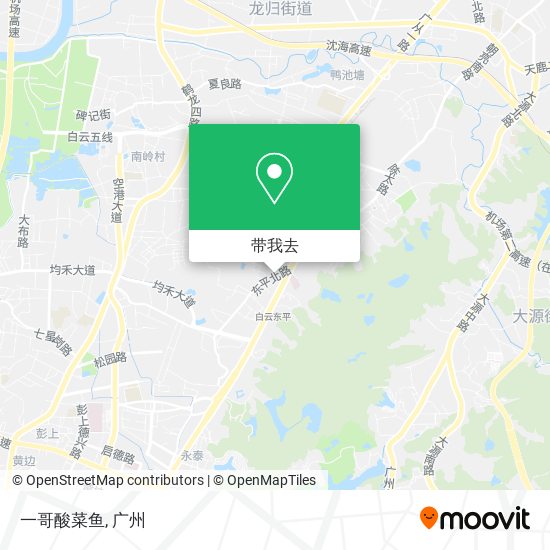 一哥酸菜鱼地图