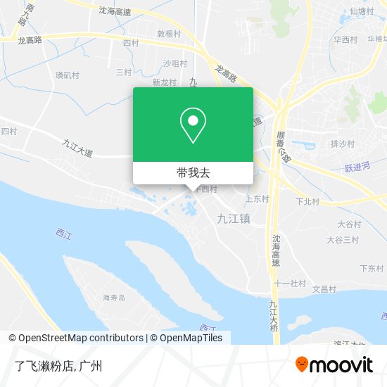 了飞濑粉店地图