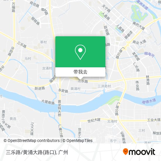 三乐路/黄涌大路(路口)地图