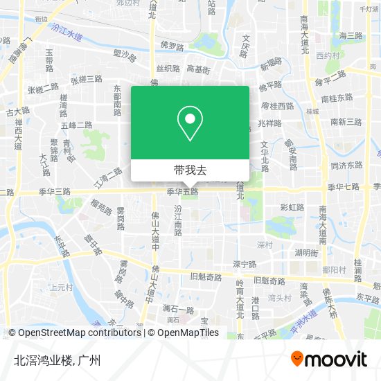 北滘鸿业楼地图