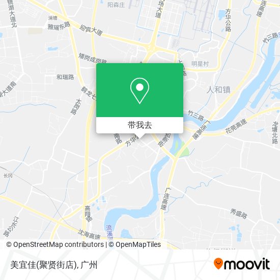 美宜佳(聚贤街店)地图