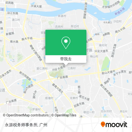 永源税务师事务所地图