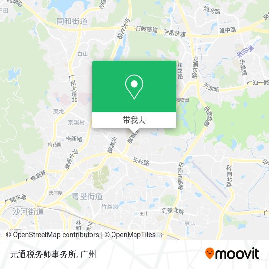 元通税务师事务所地图