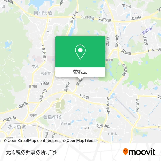 元通税务师事务所地图