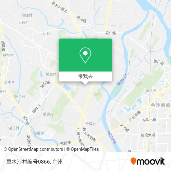 里水河村编号0866地图