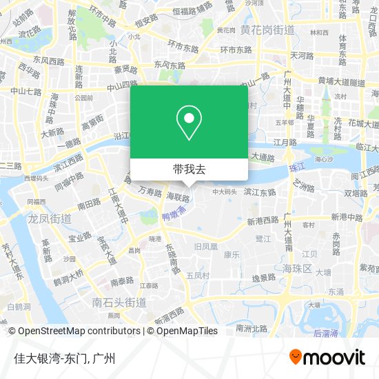 佳大银湾-东门地图