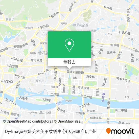 Dy-Image丹妍美容美甲纹绣中心(天河城店)地图