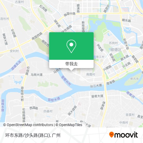 环市东路/沙头路(路口)地图