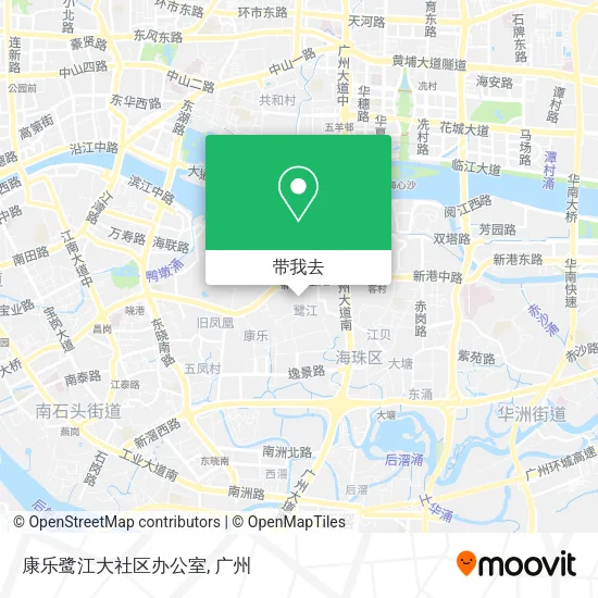 康乐鹭江大社区办公室地图