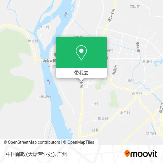 中国邮政(大塘营业处)地图