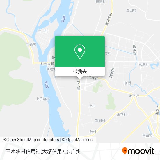 三水农村信用社(大塘信用社)地图