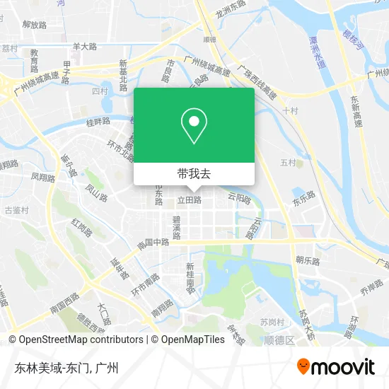 东林美域-东门地图