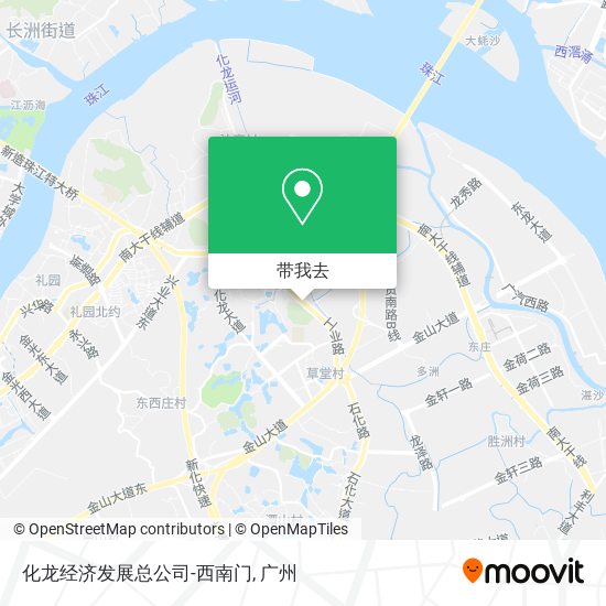 化龙经济发展总公司-西南门地图