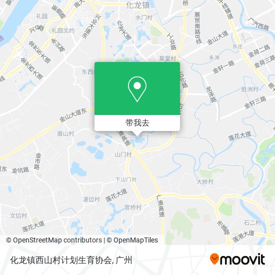 化龙镇西山村计划生育协会地图