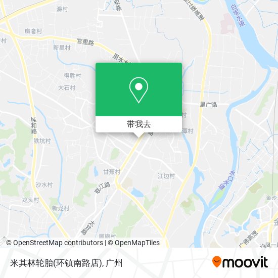 米其林轮胎(环镇南路店)地图