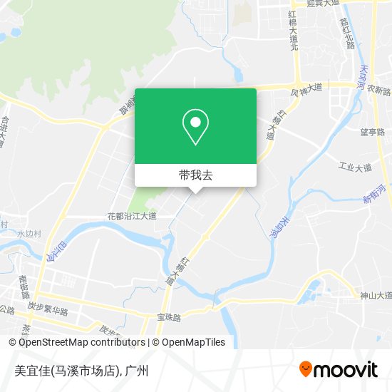 美宜佳(马溪市场店)地图