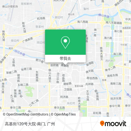 高基街120号大院-南门地图