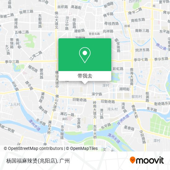 杨国福麻辣烫(兆阳店)地图