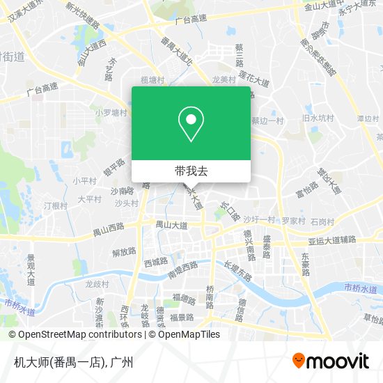 机大师(番禺一店)地图