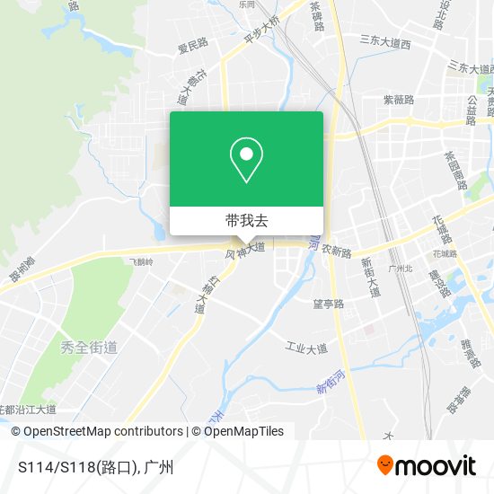 S114/S118(路口)地图