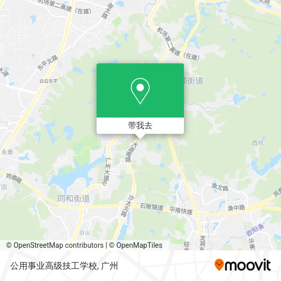 公用事业高级技工学校地图