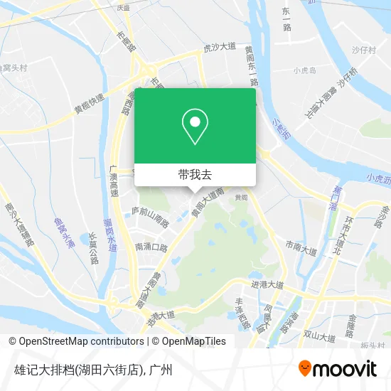 雄记大排档(湖田六街店)地图