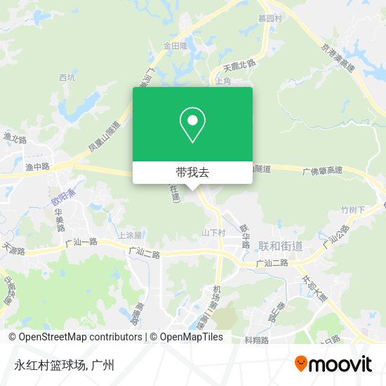 永红村篮球场地图