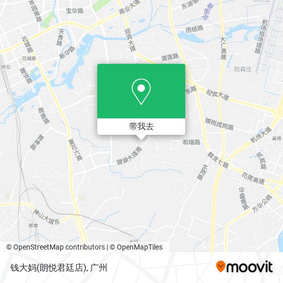 钱大妈(朗悦君廷店)地图