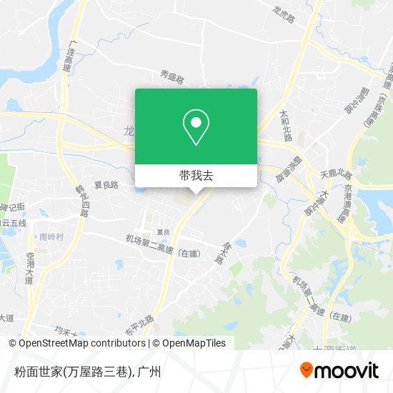 粉面世家(万屋路三巷)地图
