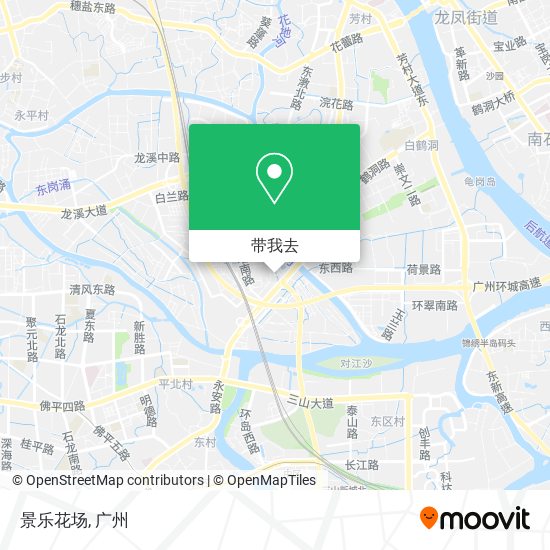 景乐花场地图