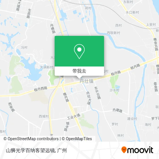 山狮光学百纳客望远镜地图