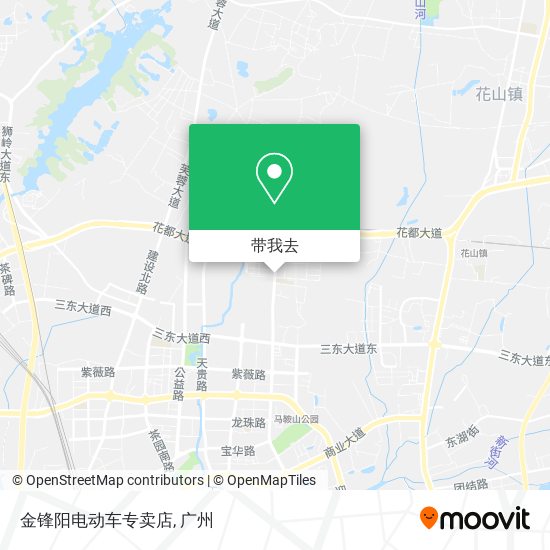 金锋阳电动车专卖店地图