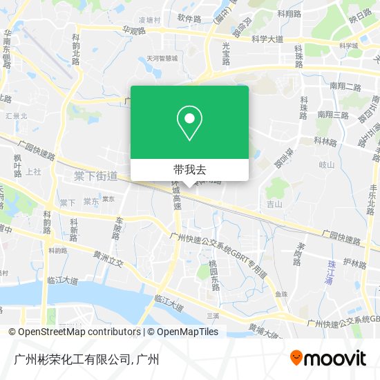 广州彬荣化工有限公司地图
