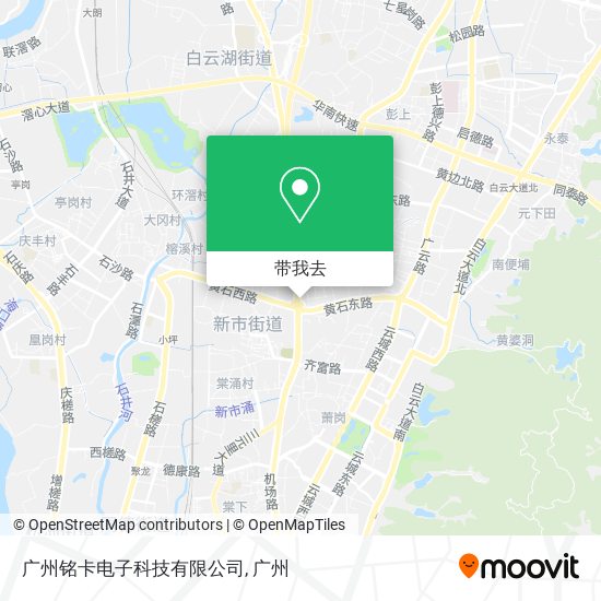 广州铭卡电子科技有限公司地图