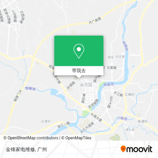 金锋家电维修地图