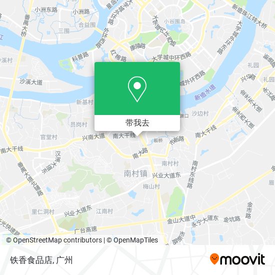 铁香食品店地图