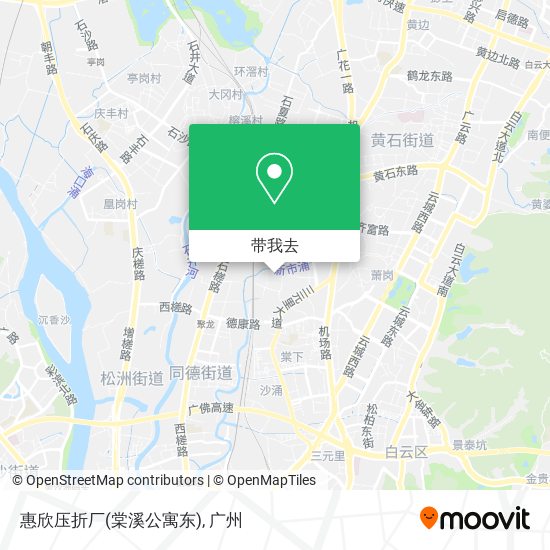 惠欣压折厂(棠溪公寓东)地图