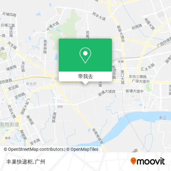 丰巢快递柜地图