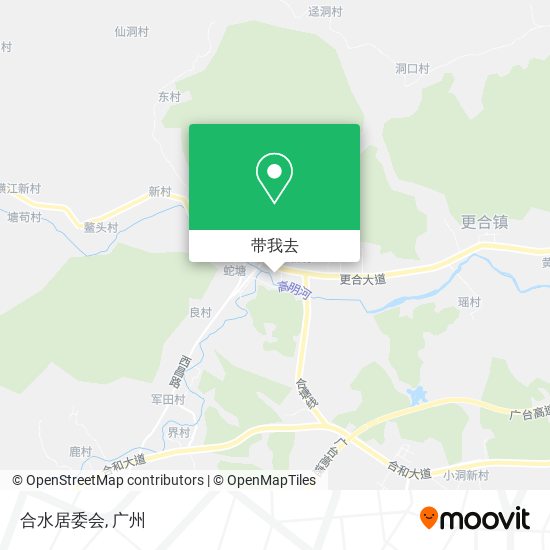 合水居委会地图