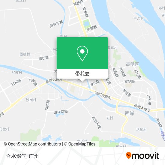 合水燃气地图