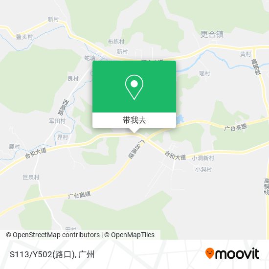 S113/Y502(路口)地图