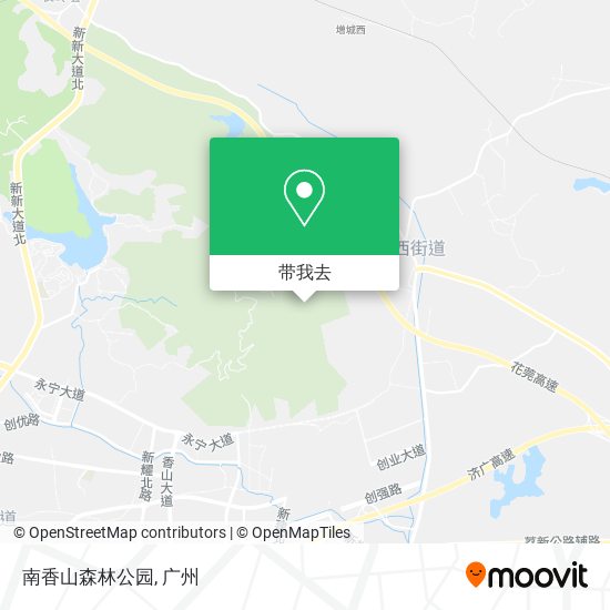 南香山森林公园地图
