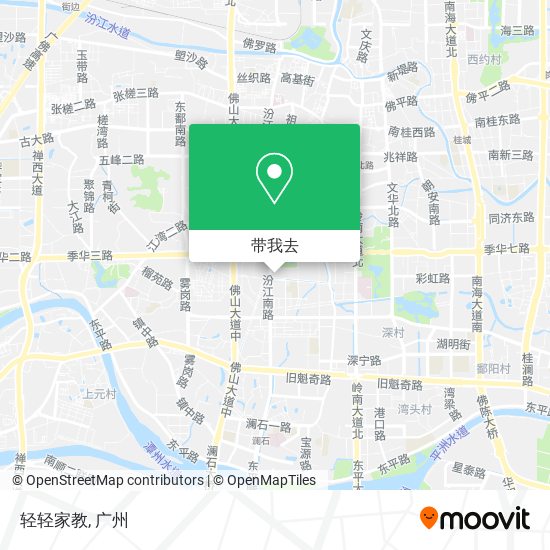 轻轻家教地图