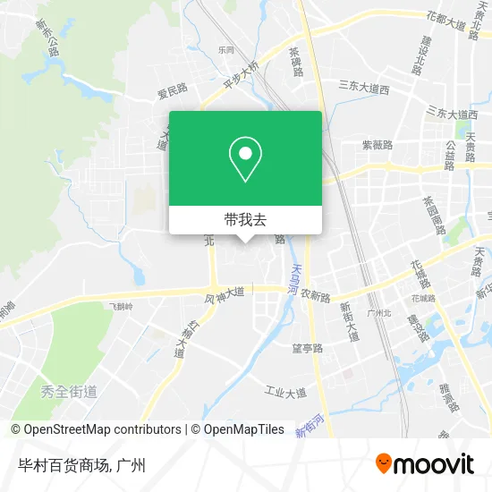 毕村百货商场地图
