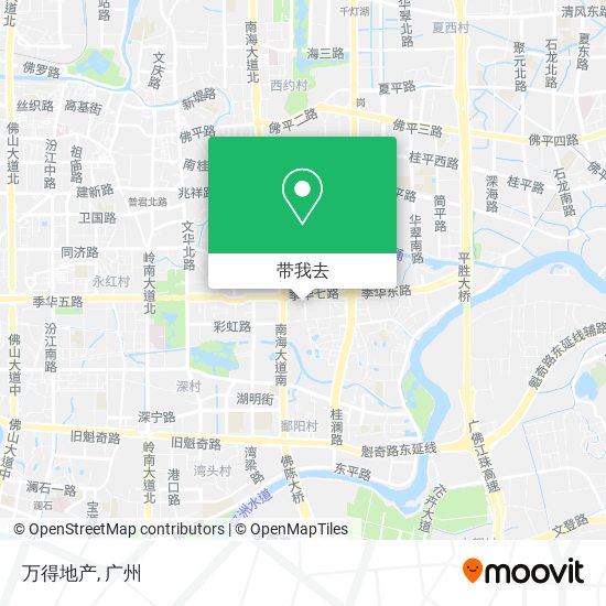 万得地产地图