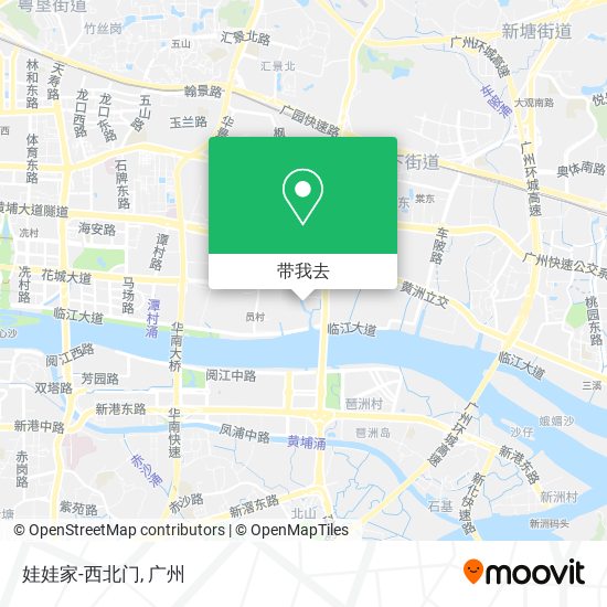 娃娃家-西北门地图