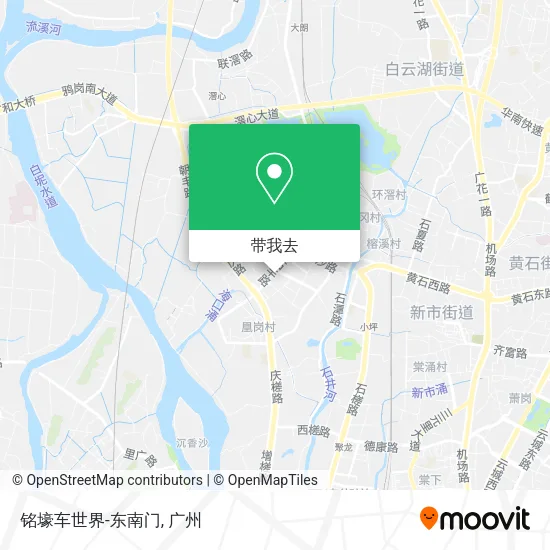 铭壕车世界-东南门地图