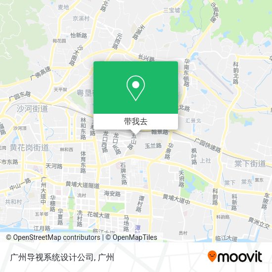 广州导视系统设计公司地图